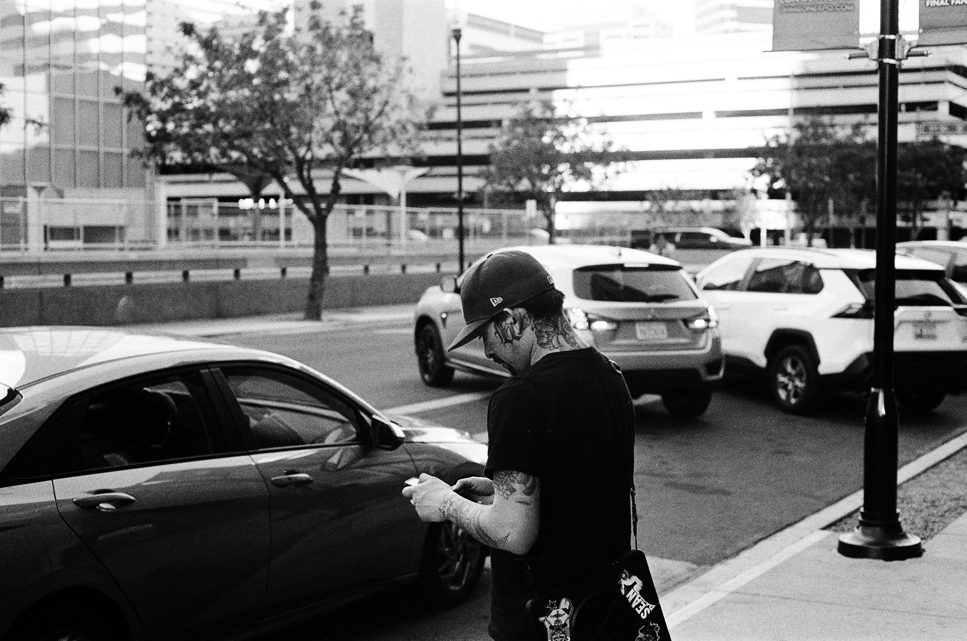 city mid-exhale