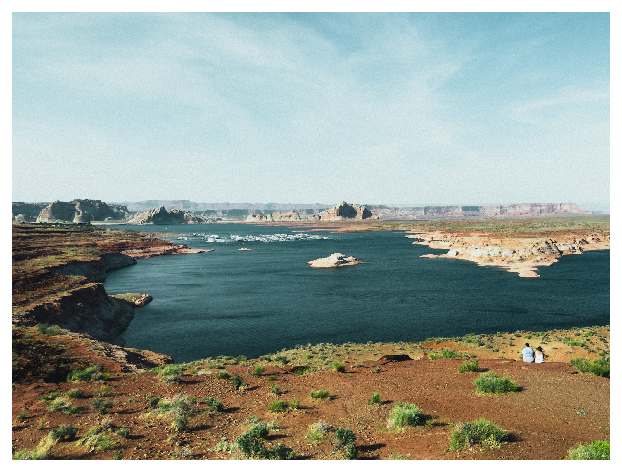 lake Powell at dusk